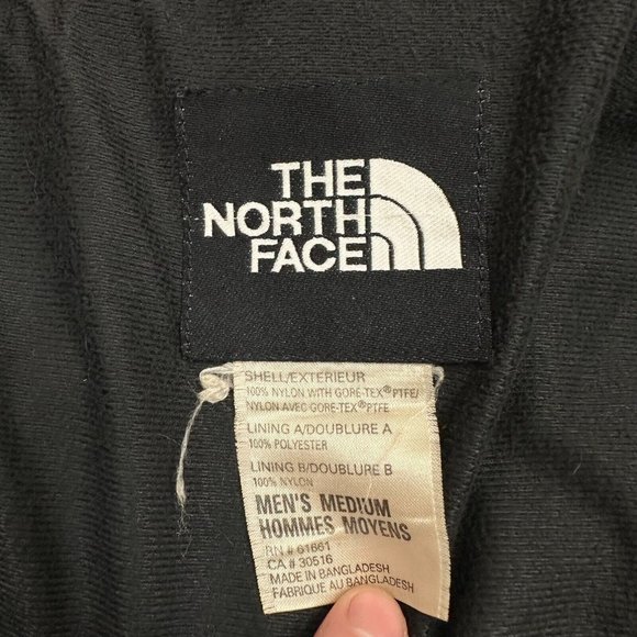 Vtg 90s The North Face Gore-Tex Mountain Guide Jacket Mens Medium Red Black Gray - Picture 11 of 14